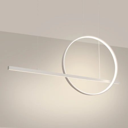 Lampa wisząca GLAD biała LED 3000K TH.492 - Thoro