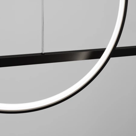 Lampa wisząca GLAD czarna LED 4000K TH.495 - Thoro