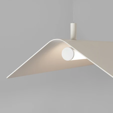 Lampa wisząca ELVA beżowa LED 4000K TH.531 - Thoro