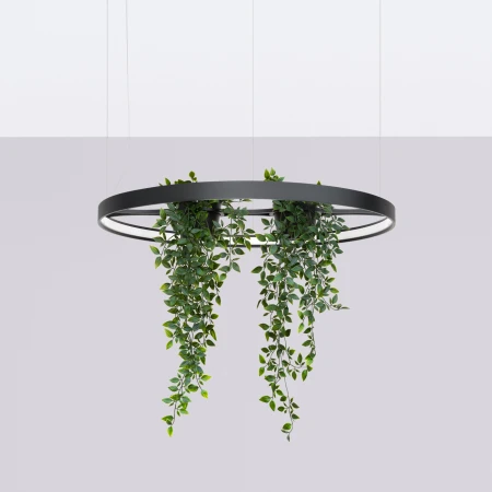 Żyrandol RIO BIO 78 czarny LED 3000K TH.551 - Thoro