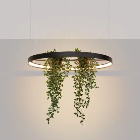 Żyrandol RIO BIO 78 czarny LED 3000K TH.551 - Thoro