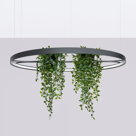 Żyrandol RIO BIO 110 czarny LED 3000K TH.555 - Thoro