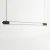 Lampa wisząca VALO czarne TH.008CZ - Thoro