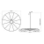 Lampa wisząca ESKOLA 140 czarna TH.012CZ - Thoro