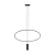 Lampa wisząca HOLAR 1 czarna TH.016CZ - Thoro