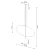 Lampa wisząca HOLAR 1 czarna TH.016CZ - Thoro