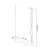 Lampa wisząca PINNE 67 czarna 4000K TH.033 - Thoro