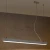 Lampa wisząca PINNE 90 szara 3000K TH.049 - Thoro