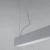 Lampa wisząca PINNE 90 szara 3000K TH.049 - Thoro