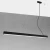 Lampa wisząca PINNE 117 czarna 4000K TH.069 - Thoro