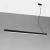 Lampa wisząca PINNE 150 czarna 4000K TH.087 - Thoro
