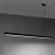 Lampa wisząca PINNE 150 czarna 4000K TH.087 - Thoro