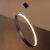 Lampa wisząca RIO 110 czarny LED 3000K TH.122 - Thoro