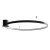 Plafon RIO 110 czarny LED 3000K TH.134 - Thoro