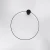Plafon RIO 110 czarny LED 3000K TH.134 - Thoro