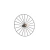 Kinkiet / Plafon SIRKEL 30 czarny TH.141 - Thoro
