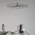 Lampa wisząca SIRKEL 45 czarny TH.145 - Thoro