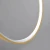Lampa wisząca RIO 110 złota LED 4000K TH.171 - Thoro