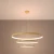 Żyrandol RIO 3 55/78/110 złoty LED 3000K TH.173 - Thoro