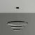 Żyrandol RIO 3 55/78/110 czarny LED 4000K TH.177 - Thoro