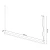 Lampa wisząca PINNE 200 szara 3000K TH.230 - Thoro