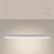Lampa wisząca FARGE biała LED 4000K TH.298 - Thoro