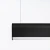 Lampa wisząca FARGE czarna LED 4000K TH.301 - Thoro