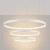 Żyrandol RIO 3 55/78/110 beżowy LED 3000K TH.358 - Thoro