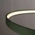 Żyrandol RIO 3 55/78/110 zielona oliwka LED 3000K TH.380 - Thoro
