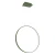 Lampa wisząca RIO 55 zielona oliwka LED 3000K TH.383 - Thoro