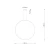 Lampa wisząca RIO 110 zielona oliwka LED 3000K TH.385 - Thoro