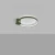 Plafon RIO 55 zielony oliwkowy LED 4000K TH.392 - Thoro
