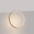Lampa wisząca RIO 55 ochra czerwona LED 3000K TH.405 - Thoro