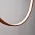 Lampa wisząca RIO 110 ochra czerwona LED 3000K TH.407 - Thoro