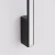 Kinkiet LAGOM 150 czarny LED 3000K TH.454 - Thoro