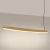 Lampa wisząca JORUN 150 złota LED 3000K TH.476 - Thoro