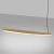 Lampa wisząca JORUN 150 złota LED 4000K TH.479 - Thoro