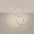 Lampa wisząca RIO 3 55/78/110 czarna LED 3000K TH.540 - Thoro