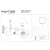 Kinkiet nowoczesny ERICH MOD221-WL-01-G - Maytoni
