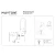 Kinkiet designerski MARE MOD305WL-01CH - Maytoni
