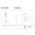 Lampa wisząca Halo MOD247PL-L49BSK- Maytoni