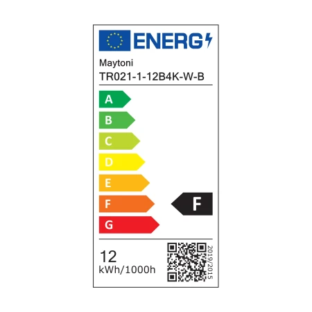 Reflektor do szyny 1F Focus LED TR021-1-12B4K-W-B - Maytoni