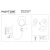 Kinkiet Aura MOD016WL-01BS - Maytoni