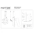 Kinkiet nowoczesny  IOS 176 C176-WL-01-6W-B - Maytoni