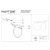 Kinkiet Rim MOD058WL-L50B3K - Maytoni