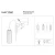 Kinkiet designerski ANTIC MOD302WL-01W - Maytoni