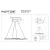 Lampa designerska wisząca LINE MOD016PL-L75B – Maytoni