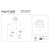 Lampa wpuszczana Alfa LED DL043-01-15W4K-D-RD-WB - Maytoni