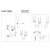 Kinkiet designerski ARCO MOD223WL-02BS - Maytoni