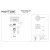 Lampa sufitowa Willis O418CL-01B - Maytoni